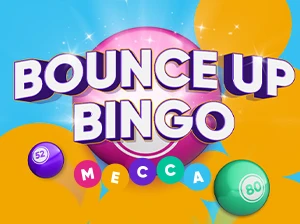 Play for £15,000 this October with Bounce Up Bingo at Mecca