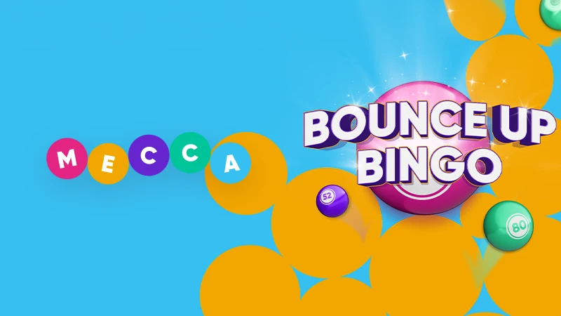 Play for £15,000 this October with Bounce Up Bingo at Mecca