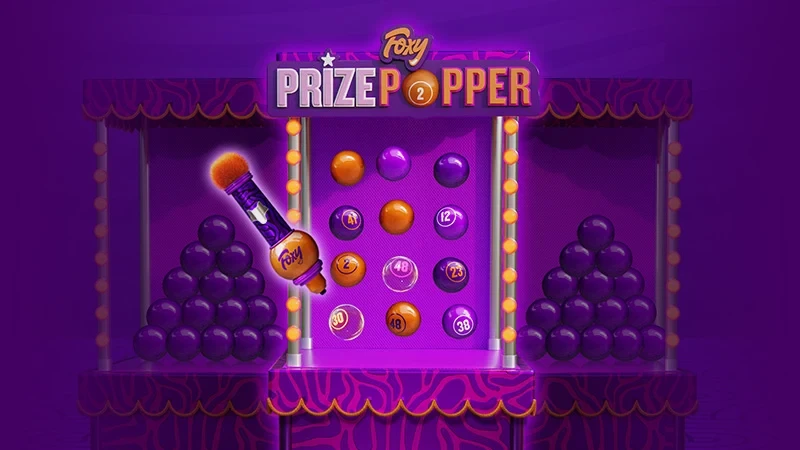 Pop prizes to win free bingo tickets at Foxy Bingo